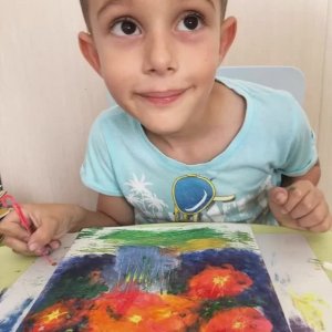 "Забавные рисульки" Рисуют дети.