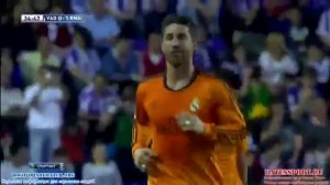 Golazo de Sergio Ramos Valladolid vs Real Madrid 0 1 07 05 2014