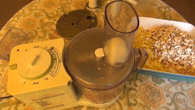Food processor  BRAUN  4261.  How to Make Fried Potatoes with Mushrooms