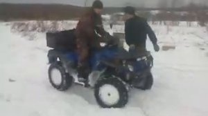 Стелс 300 первый снег