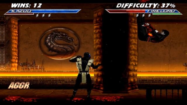 Mortal Kombat Bloodriver (Baphomet Behemoth's Edit) Kazuo Full Playthrough смотреть онлайн