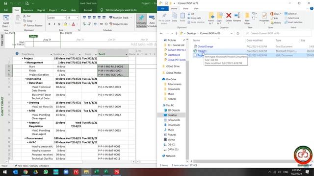 ? How to Directly Convert Microsoft Project MPP File to Primavera P6 XER file смотреть онлайн