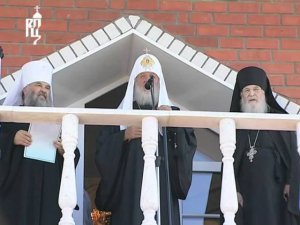 Патриарх посетил Казанскую Ключевскую пустынь