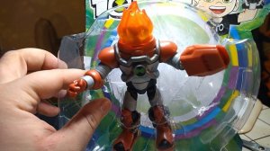 #OTKрывашка. Фигурки BEN 10/PLAYMATES TOYS. OMNI-KIX ARMOR HEATBLAST(2019).