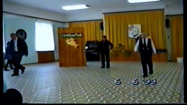 Школьная сценка-постановка Голден Фиш 1999 год Оленегорск смотреть онлайн