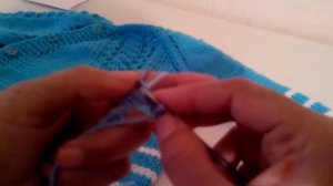 Джемпер- кофта спицами  для мальчика и девочки с боковой застежки. Регланом сверху с ростком. Часть