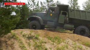 КрАЗ-255 | Off-Road 6X6 dump truck KrAZ-255