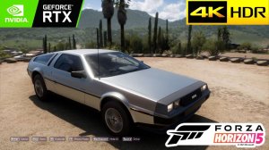 Forza Horizon 5 | DeLorean DMC-12 1982 | Logitech G25 | RTX 3060 | 4K 60 FPS | Ultra Graphics