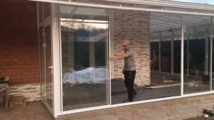 Остекление беседок. Панорамное остекление дешево.