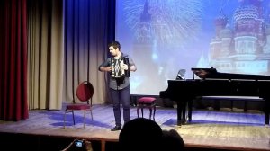 Выступление на отчётном концерте народного отделения Лобненской школы искусств