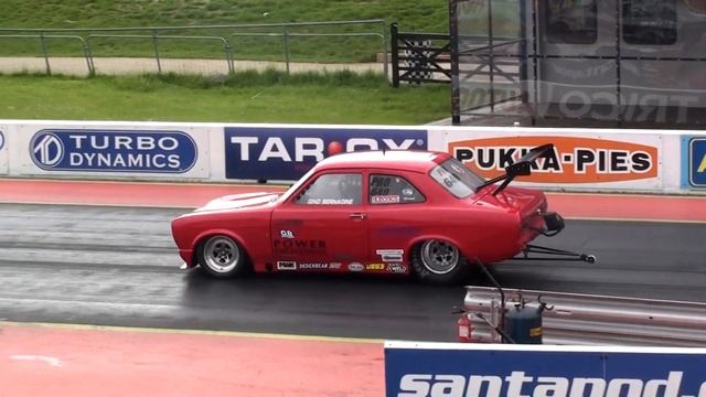 Ford Escort Mk1 Cosworth YB runs 9.23 at 143 mph смотреть онлайн