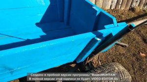 Обзор: самодельная телега для лошади