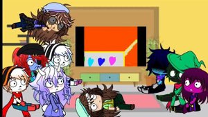 Undertale and deltarune react to "Что будет, если удалить Андертейл и Дельтарун"