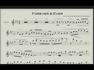 Forever & Ever - No SAX Alto (Backing track and sheet music for saxophone)