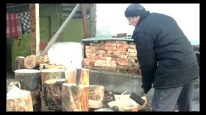 Как колоть дрова правильно