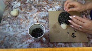 Поделка " Осенние ёжики"