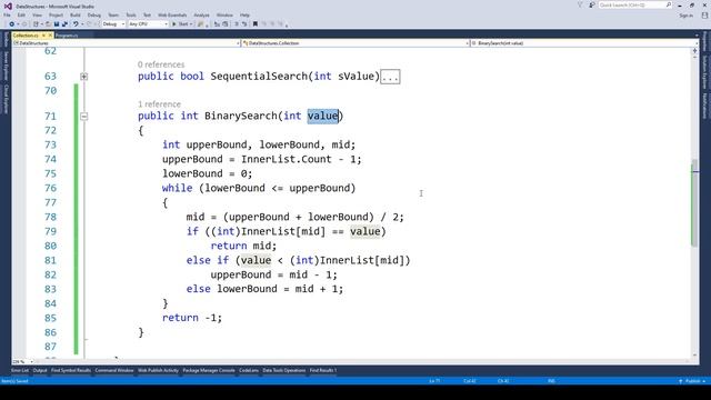 Data Structures in C# Exploring Binary Search смотреть онлайн