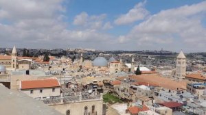 Вид на Иерусалим с Крепости Давида - Мечеть Омара