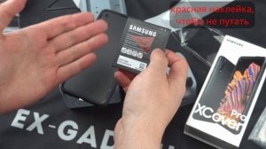 Зарядная док-станция Ex-Gad® для Samsung XCover Pro и тест аккумулятора с Али для Samsung XCover Pr