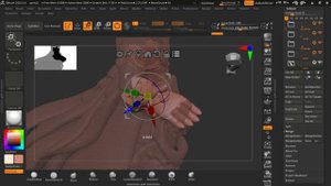 о Фонтейне \ делаю фигурку Фурины, но быстро \ Zbrush Genshin impact