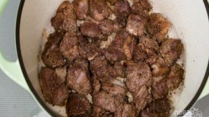 Тушеная баранина с кускусом