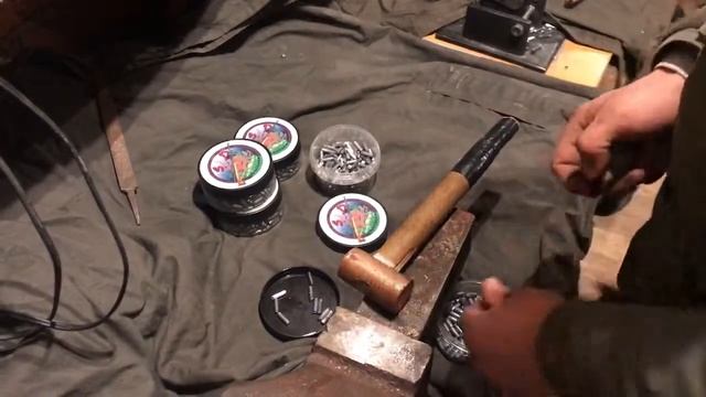 Полнотелые Пули для пневматики , процесс изготовления , матрица Star Bullet