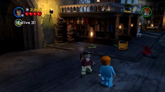 LEGO Harry Potter: Years 1-4 Прохождение - Часть 4 - ЗАПРЕТНАЯ СЕКЦИЯ