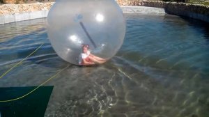 Надувной ШАР на воде Inflatable Water BALL Зоопарк 12 месяцев