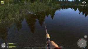 Русская рыбалка 4 - озеро Старый Острог - Блесны Hunter в деле