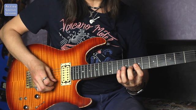 Лики на основе легато и тэппинга/Legato & tapping based licks смотреть онлайн