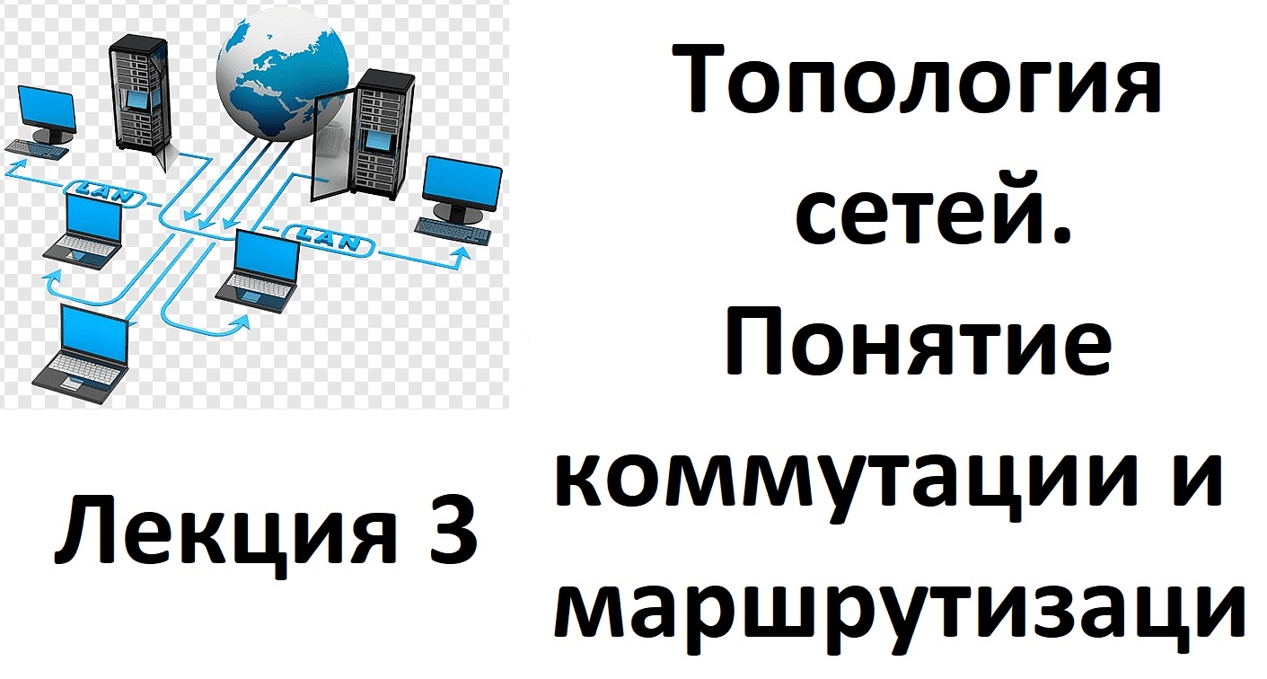 Лекция 3. Топология сетей. Понятие коммутации и маршрутизации.