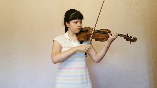Kateryna Amstibovska. H. Wieniawski. Alla Saltarella.Op. 10 No. 5 смотреть онлайн