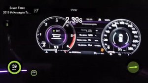 Как поехал Volkswagen Touareg III 3.0TDI после Stage 1? Разгон 0-100 км/ч. Замер скорости на dragy