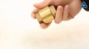 Клапан обратный с латунным штоком СТК Ду 25