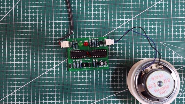 Собираем охранную сигнализацию на основе CD4011 и NE556 смотреть онлайн