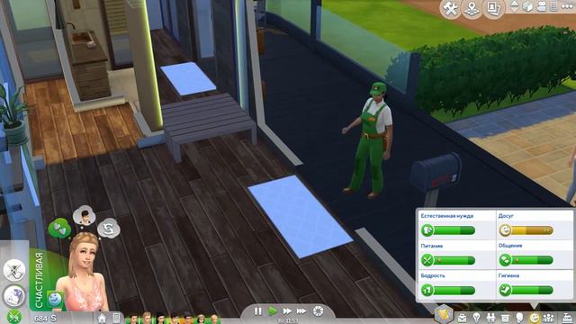 The Sims 4 Династия Лэнгфилд 102 серия АНГЕЛОЧЕК