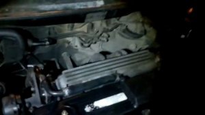 Работа дизельного двигателя мазда 626 (с демонтированным компрексом)