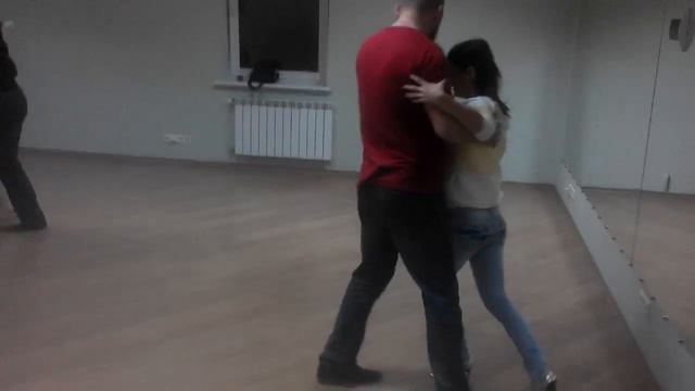 Танго практика по взрослому