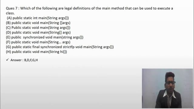 java problems and solustions explanation part 2(Q6-10)
