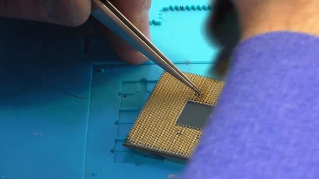 Восстановление ножки процессора смотреть онлайн