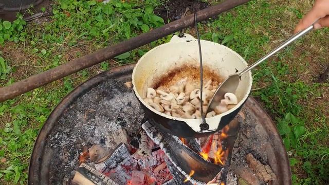 Свинина стир фрай с ананасом  - блюдо китайской кухни на казане!