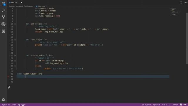 Class Inheritance in Python - Class child and parent in python - Must Watch | Python and Django