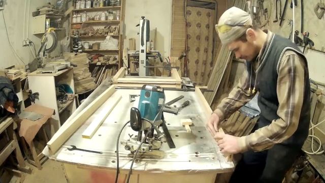 Как быстро выбрать паз или четверть. Простые упоры. смотреть онлайн