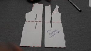 Несложные выкройки платьев. Как смоделировать платье.mp4