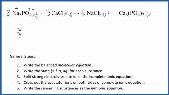 How to Write the Net Ionic Equation for Na3PO4 + CaCl2 = NaCl + Ca3(PO4)2 смотреть онлайн