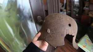 Найденная немецкая каска