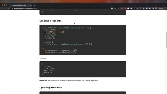 JSON Placeholder API Tutorial | For Beginners
