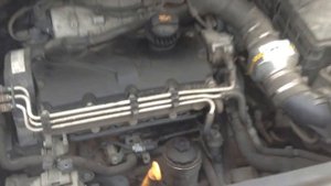 Работа мотора фольцваген кадди ( volkswagen caddy ), дизель 2.0 BDJ