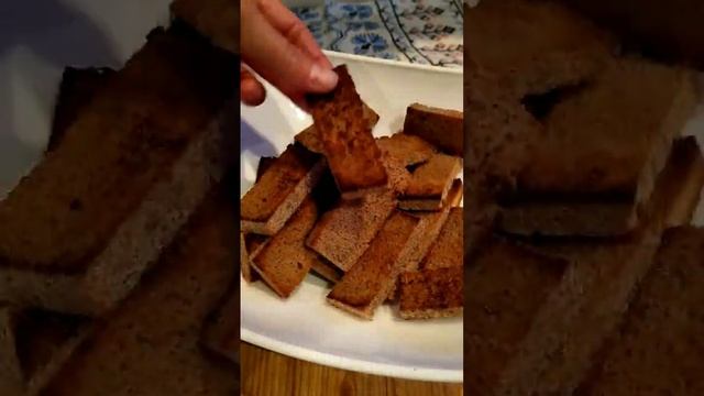 чесночные гренки