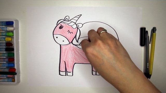 #какнарисовать #ЕДИНОРОГ Уроки рисования для детей #howtodraw #unicorn #drawforchildren смотреть онлайн